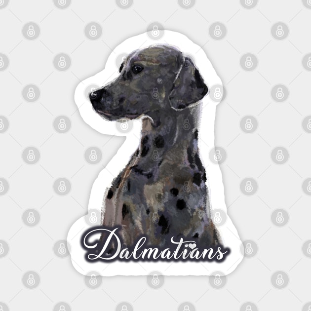 Dalmatian Love Sticker by Elspeth Rose Design